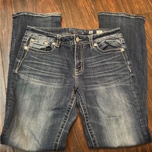 Miss Me Dark Blue Boot Cut Jeans